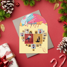 Unverblümte Personalisierte Feminine Fotocollage Acryleinladungen