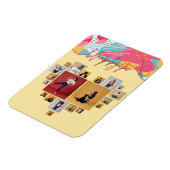 Unverblümte Personalisierte Feminine Fotocollage Magnet (Linke Seite)
