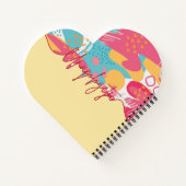 Unverblümte Personalisierte Feminine Fotocollage Notizblock (Rückseite)