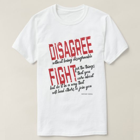 UNVEREINBARKEIT MIT DER BEKÄMPFUNG DER BEKÄMPFUNG T-Shirt (Design vorne)