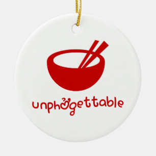 Unvergesslich Keramik Ornament