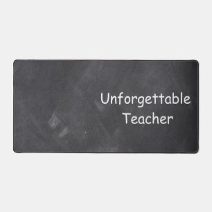 Unvergessliche Chalkboard-Klassendekoration Schreibtischunterlage