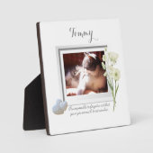 Unvergessliche Gedenkstätte Fotoplatte (Vorderseite)