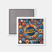 "Unvergessliche Momente des Lebens" Magnet (Vorderseite/Rückseite)