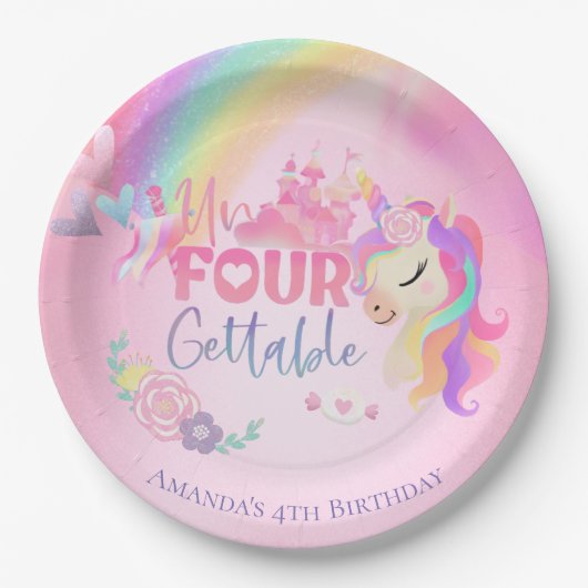 Unvergessliche Teller (Vorderseite)