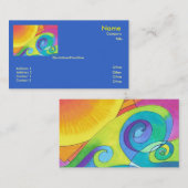 Unvergessliche" Visitenkarte-Schablone Visitenkarte (Vorne/Hinten)