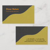 "Unvergessliche Visitenkarten mit einem einzigarti Visitenkarte (Vorne/Hinten)