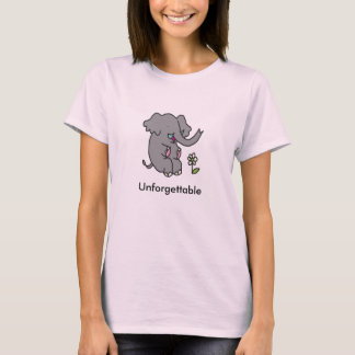 Unvergesslicher Elefant-T - Shirt