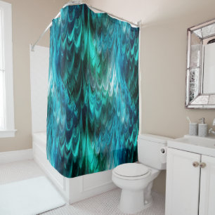 unvergleichlicher Kelpie Teal : Duschvorhang