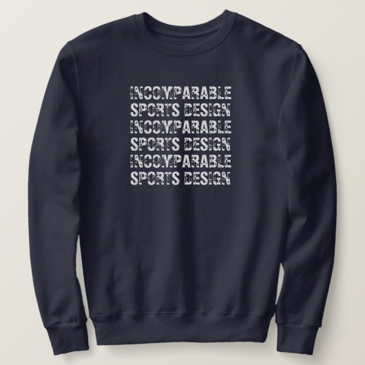 Unvergleichliches Sportdesign - Basic Sweatshirt (Design vorne)