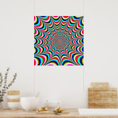 "Unverkennbare psychoaktive Intensität" Poster (Küche)