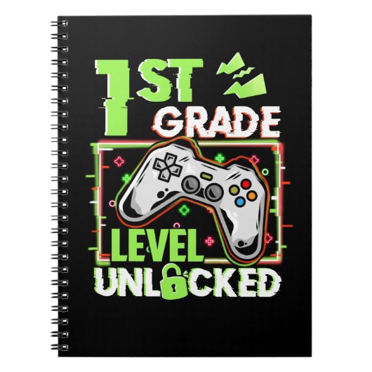 Unverriegelte 1. Stufe Notizblock (Vorderseite)