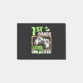 Unverriegelte 1. Stufe Post-it Klebezettel (Vorderseite)