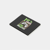 Unverriegelte 1. Stufe Post-it Klebezettel (angewinkelt)