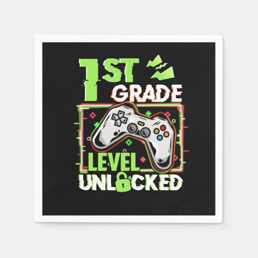 Unverriegelte 1. Stufe Serviette (Vorderseite)