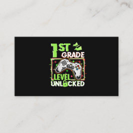 Unverriegelte 1. Stufe Visitenkarte