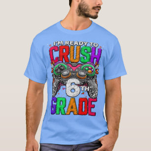 Unverriegeltes Spiel 6. Stufe auf 6. Stufe zurück T-Shirt
