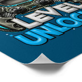 Unverriegeltes Spiel der 4. Stufe auf der 4. Stufe Poster (Ecke)