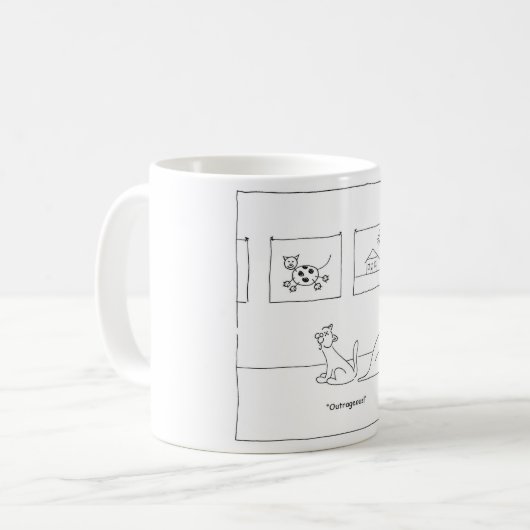 unverschämt kaffeetasse (Vorderseite Links)