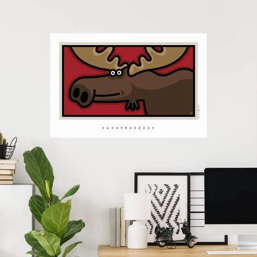 unverschämt poster (Heimbüro)