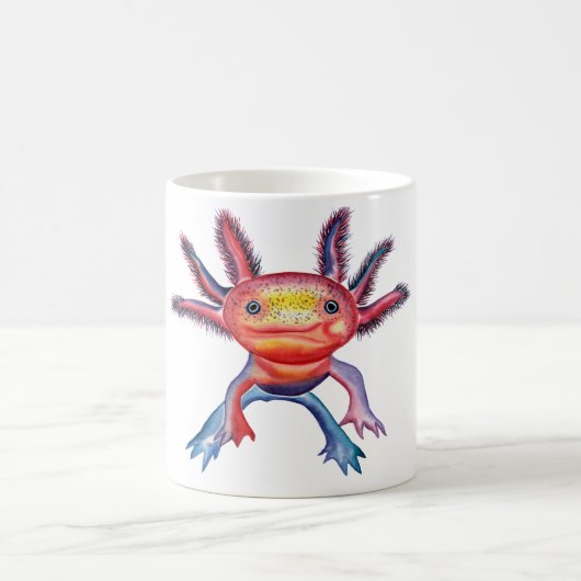 Unverschämte Axolotlentwurfs-Tasse Kaffeetasse (Mittel)