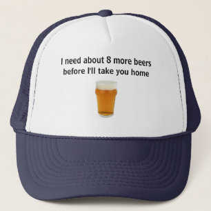 unverschämte Biertrinkerkappe Truckerkappe