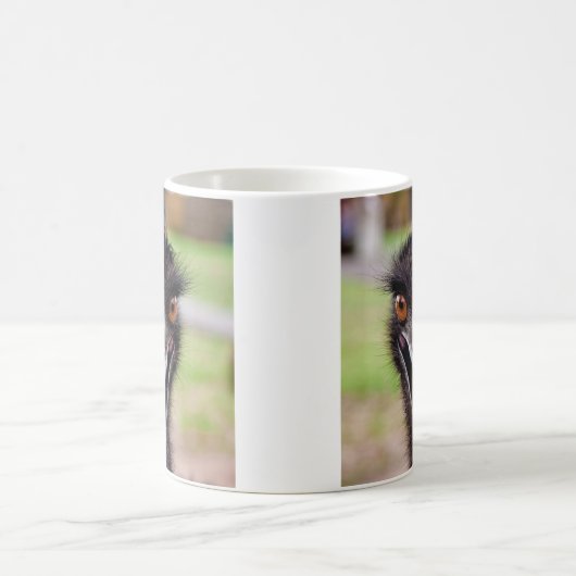 Unverschämte Emu-Kaffee-Tasse Kaffeetasse (Mittel)