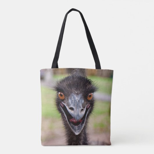 Unverschämte Emu-Taschen-Tasche Tasche (Rückseite)