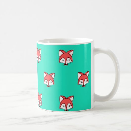 unverschämte Fuchs-Tasse Kaffeetasse (Rechts)