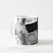 Unverschämte KinderTasse (Babyziegen) Kaffeetasse (Vorderseite Links)