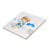 Unverschämte Plätzchen-Esser-Farbe Fliese (Seite)