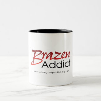 Unverschämte Süchtig-Tasse Zweifarbige Tasse