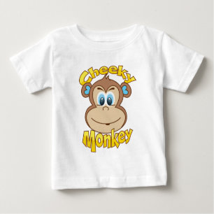 Unverschämter Affe für Jungen Baby T-shirt