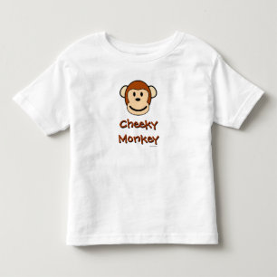 Unverschämter Affe Kleinkind T-shirt
