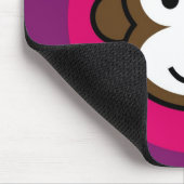 Unverschämter Affe Mousepad (Ecke)