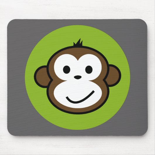 Unverschämter Affe Mousepad (Vorne)
