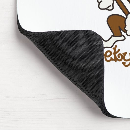 Unverschämter Affe Mousepad (Ecke)