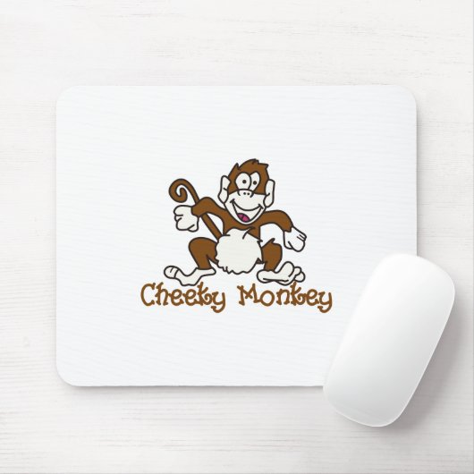 Unverschämter Affe Mousepad (Mit Mouse)