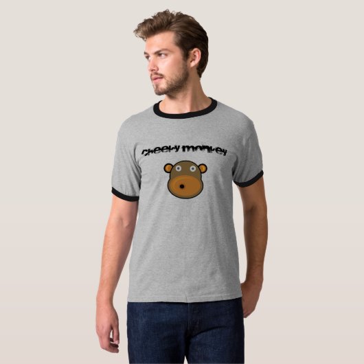 UNVERSCHÄMTER AFFE T-Shirt (Vorne ganz)
