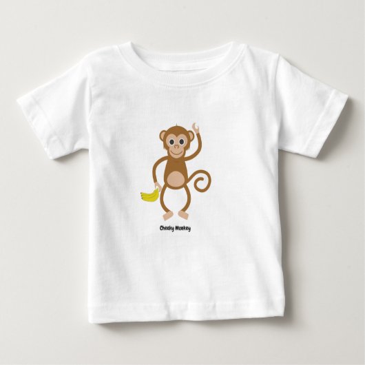 Unverschämter Affe-T - Shirt für Kinder (Vorderseite)