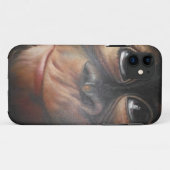 Unverschämter Affe-Telefon-Kasten Case-Mate iPhone Hülle (Rückseite (Horizontal))
