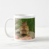 Unverschämter Chipmunk Kaffeetasse (Links)