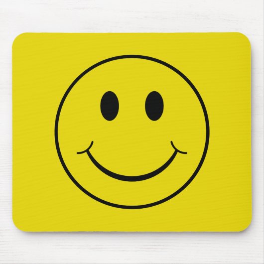 Unverschämter smiley mousepad (Vorne)
