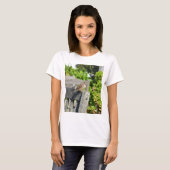 Unverschämter Spatz T-Shirt (Vorne ganz)