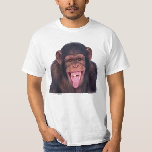 Unverschämtes Affet-stück T-Shirt (Vorderseite)