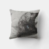 Unverschämtes Baby Kissen (Rückseite)