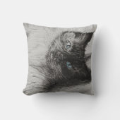 Unverschämtes Baby Kissen (Vorderseite)