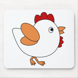 Unverschämtes Huhn Mousepad