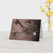 Unverschlossen Karte (Gelbe Blume)