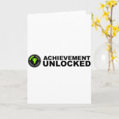 Unverschlossene Errungenschaft Karte (Gelbe Blume)